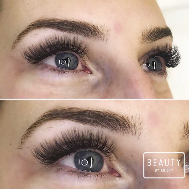 fresh lashes done by our stylists in mansfield